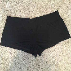 Black Stretchy Shorts